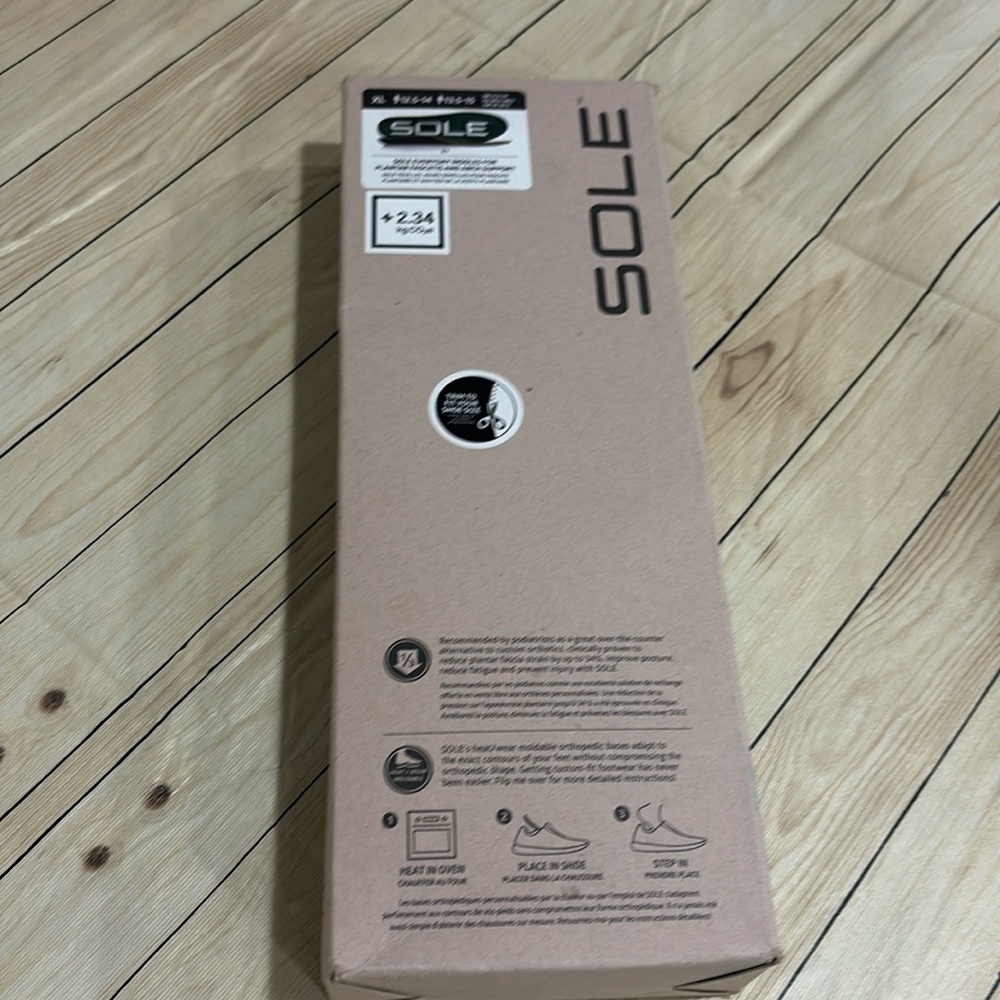 SOLE Active Thick Shoe Insoles/Arch Insoles SiE XL.